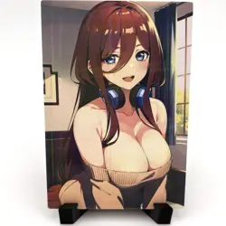 The Quintessential Quintuplets Miku Nakano Sexy Anime Waifu Girl Goddess Card - Image 5