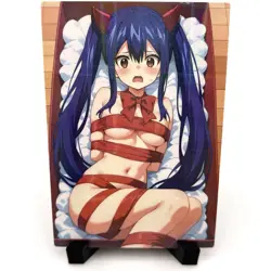 Fairy Tail Wendy Marvell Sexy Hot Anime Waifu Girl Doujin Lewd Goddess Art Card - Image 3