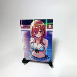 The Quintessential Quintuplets Miku Nakano Sexy Anime Waifu Goddess Story Card - Image 2