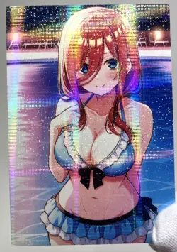 The Quintessential Quintuplets Miku Nakano Sexy Anime Waifu Goddess Story Card - Image 4