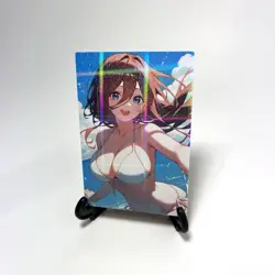 The Quintessential Quintuplets Miku Nakano Sexy Bikini Anime Waifu Goddess Card - Image 2