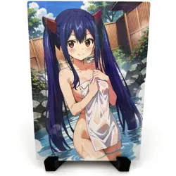 Fairy Tail Wendy Marvell Sexy Hot Lewd Anime Waifu Girl Goddess Story Art Card - Image 3