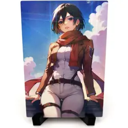 Attack on Titan Mikasa Ackerman Sexy Anime Waifu Girl Goddess Story ACG Art Card - Image 3