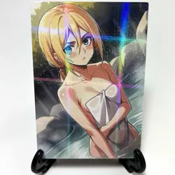 Attack on Titan Historia Reiss Sexy Hot Anime Waifu Girl Goddess Story Art Card - Image 1