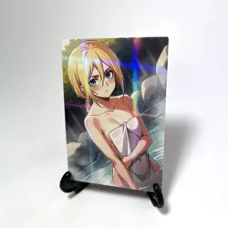 Attack on Titan Historia Reiss Sexy Hot Anime Waifu Girl Goddess Story Art Card - Image 2