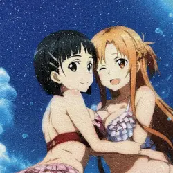 Sword Art Online Leafa Asuna Sexy Hot Bikini Anime Waifu Girls Goddess Art Card - Image 3