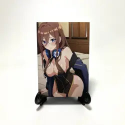 The Quintessential Quintuplets Miku Nakano Sexy Anime Waifu Girl Goddess Card - Image 2