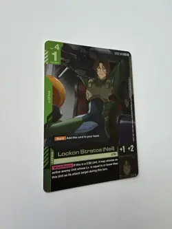 Gundam Card Game ST07-011 Lockon Stratos Neil Alt Art - Near Mint - Image 2