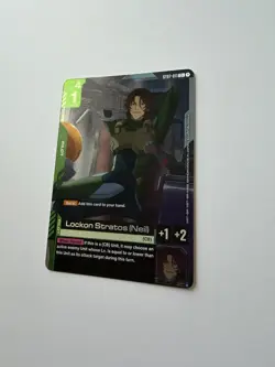 Gundam Card Game ST07-011 Lockon Stratos Neil Alt Art - Near Mint - Image 3
