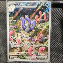 CUTE WATER 3 CARDS POKEMON LOT- FREE SHIPPING- ILLUSTRATION RARE FULL ART HOLO N - Image 3