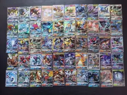 90 Lot Pokemon TCG Chinese CARD GX Charizard Mew two Blastoise.Dialga. SE58 - Image 1
