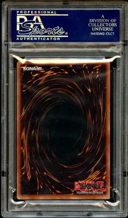 PSA 10 GEM MINT Tri-Horned Dragon LOB-000 WAVY 1st Edition LOB Yugioh Card 587 - Image 3