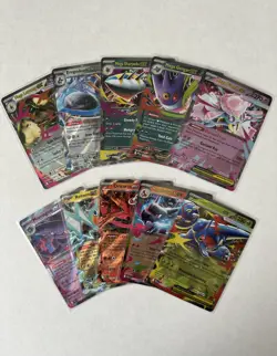 Pokemon Phantasmal Flames Complete Set of EX Double Rares, 10 Card Lot All NM - Image 1