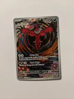 Pokemon TCG Yveltal Paradox Rift Illustration Rare Card 205/182 - Image 1