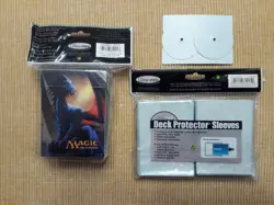 MTG factory sealed Ultra Pro Dragon Deck Box with card sleeves and life counter - Image 2