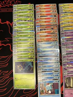 Pokemon Mega Evolution - Complete Base Set - C/UC/RARE HOLO (122 Cards) - Image 2