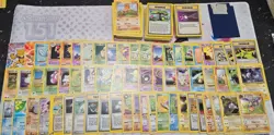 vintage Pokemon card lot MP/DMG c,un Holo, rare, Shadowless, 1st ed 200+ - Image 1