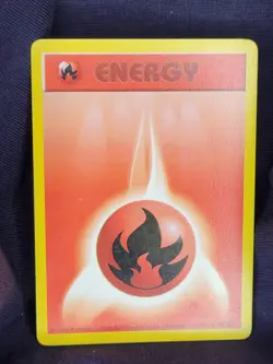 FIRE ENERGYx2 - 98/102 - Base Set - Pokemon Card - NM/LP - Image 3