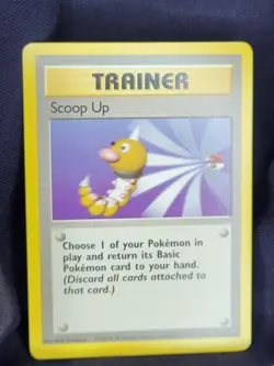Pokemon Scoop Up Base Set 78/102 Rare Regular 1999 TCG Trainer Card NM/LP - Image 1