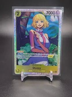 Stussy OP13-110 SR One Piece Carrying On His Will Foil Card Near Mint NM - Image 1