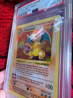 Pokemon TCG Charizard Base Set Holo 1999 Shadowless Rare Card 4/102 PSA 4 - Image 5