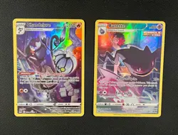 Chandelure & Banette - Pokemon TCG - 2 Card Lot (Ultra Rare Trainer Gallery) - Image 1