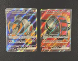 Iron Boulder & Iron Leads - Pokemon TCG - 2 Card Lot (Full Art Ultra Rare EX) - Image 1