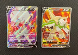 Zoroark & Chesnaught - Pokemon TCG - 2 Card Lot (Full Art Ultra Rare V Holo) - Image 1