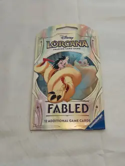 Disney Lorcana TCG Fabled Sealed Pack- 12 Cards - Cruella - Image 2