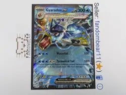 2023 Gyarados EX Double Rare card 045/198 Scarlet & Violet Base Set Pokemon LP - Image 5