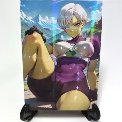 Dragon Ball Z Cheelai Sexy Anime Waifu Girl Doujin Lewd Goddess Story Art Card - Image 1