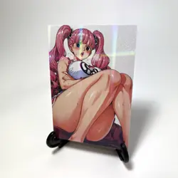 One Piece Perona Sexy Anime Waifu Girl Doujin Lewd Goddess Story Holo Art Card - Image 3