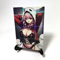 One Piece Perona Sexy Hot Anime Waifu Girl Doujin Lewd Goddess Story Art Card - Image 2