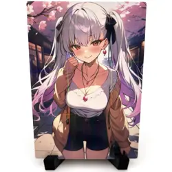 Sexy Hot Cute Anime Waifu Girl Doujin Lewd Goddess Story Holo Paper Art Card - Image 3