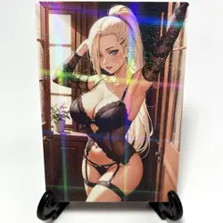 Naruto Ino Yamanaka Sexy Hot Anime Waifu Girl Doujin Lewd Goddess Story Art Card - Image 1