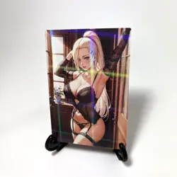 Naruto Ino Yamanaka Sexy Hot Anime Waifu Girl Doujin Lewd Goddess Story Art Card - Image 2