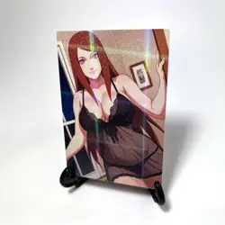 Naruto Kushina Uzumaki Sexy Hot Lingerie Anime Waifu Girl Goddess Story Art Card - Image 2