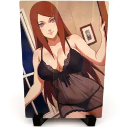 Naruto Kushina Uzumaki Sexy Hot Lingerie Anime Waifu Girl Goddess Story Art Card - Image 3