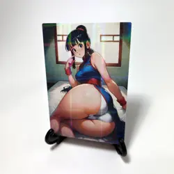 Dragon Ball Z Chi-Chi Sexy Anime Waifu Girl Doujin Lewd Goddess Story Art Card - Image 2