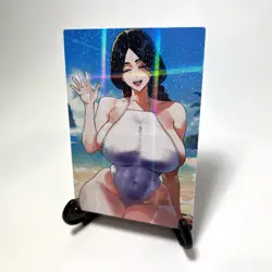 Bleach Retsu Unohana Sexy Hot Anime Waifu Girl Lewd Goddess Story Holo Art Card - Image 3