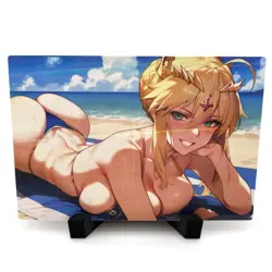 Fate/Grand Order Artoria Pendragon Sexy Bikini Anime Waifu Goddess Story Card - Image 1
