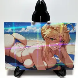 Fate/Grand Order Artoria Pendragon Sexy Bikini Anime Waifu Goddess Story Card - Image 2