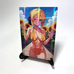 Fate/Grand Order Artoria Pendragon Sexy Anime Waifu Girl Doujin Goddess Art Card - Image 2