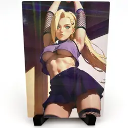 Naruto Ino Yamanaka Sexy Hot Anime Waifu Girl Doujin Lewd Goddess Story Art Card - Image 3