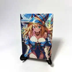 Yu-Gi-Oh! Dark Magician Girl Sexy Anime Waifu Girl Lewd Goddess Story Art Card - Image 2