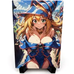 Yu-Gi-Oh! Dark Magician Girl Sexy Anime Waifu Girl Lewd Goddess Story Art Card - Image 3