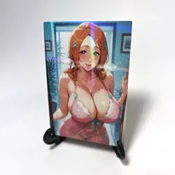 Bleach Orihime Inoue Sexy Anime Waifu Girl Lewd Doujin Goddess Story Art Card - Image 2