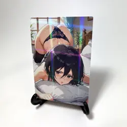 Attack on Titan Mikasa Ackerman Sexy Anime Hot Waifu Girl Goddess Story Art Card - Image 2