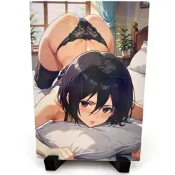 Attack on Titan Mikasa Ackerman Sexy Anime Hot Waifu Girl Goddess Story Art Card - Image 3