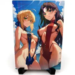 Fate/Grand Order Rin Tohsaka Saber Sexy Anime Waifu Girl Goddess Story Art Card - Image 3